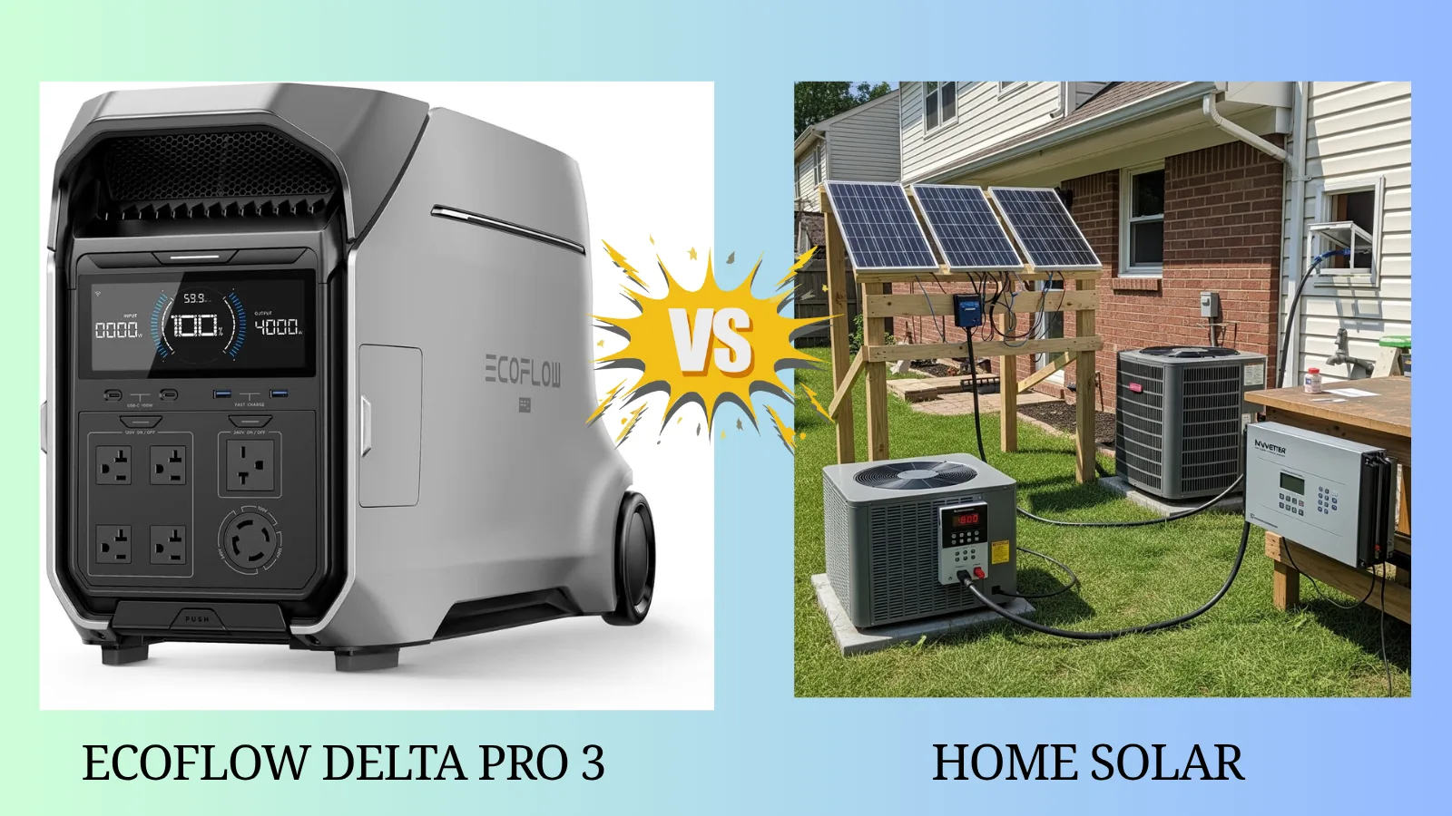 ecoflow delta pro 3 vs