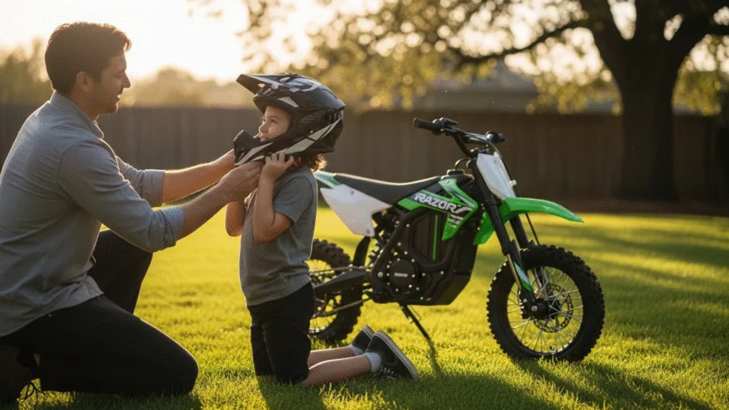kids e dirt bike