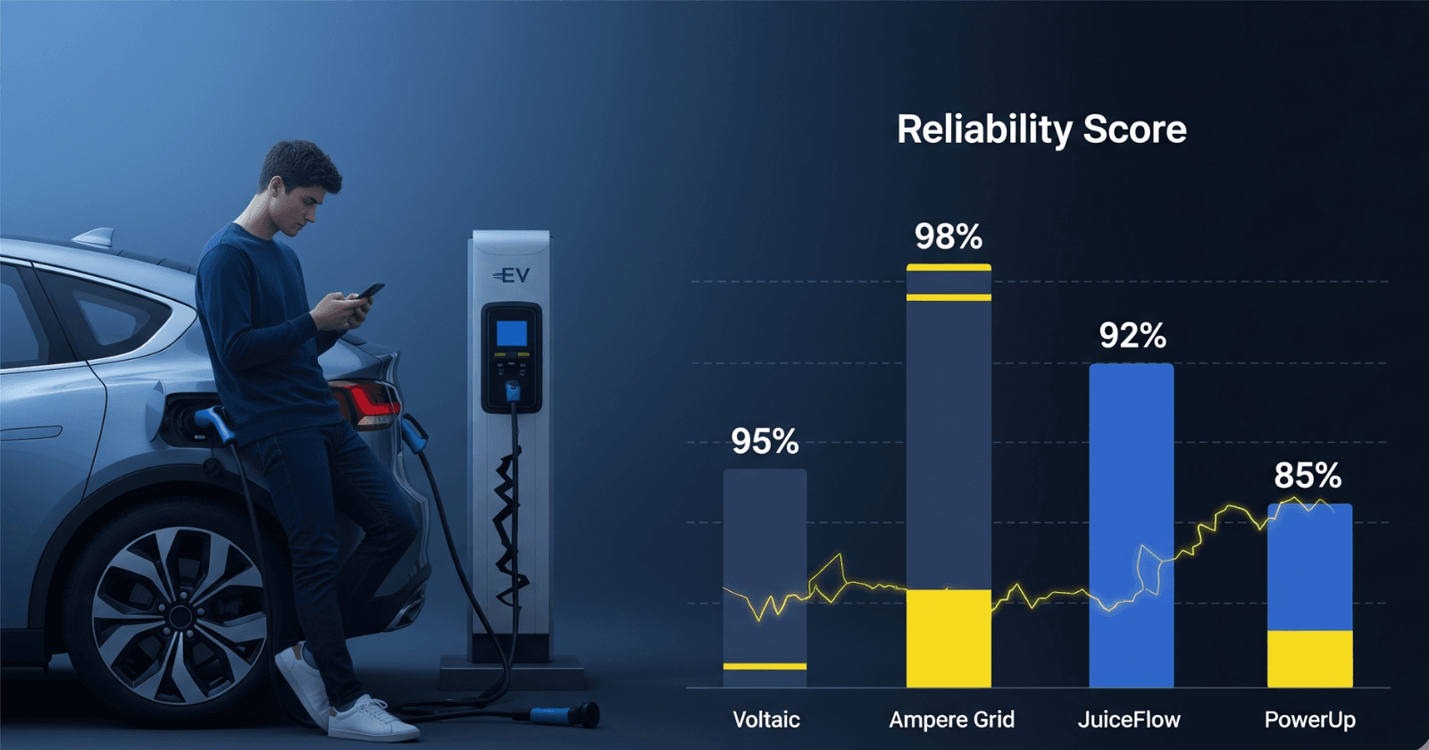 The 2025 Vecharged Public EV Charger Reliability Report