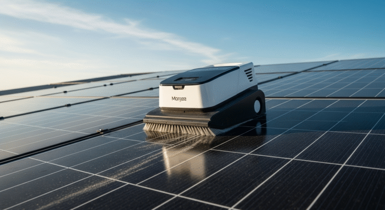 solar cleaning robot