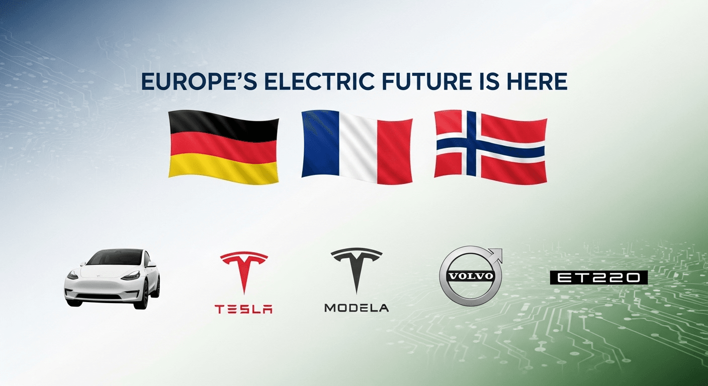 3 Charts That Explain the “New Normal” for EVs in Europe