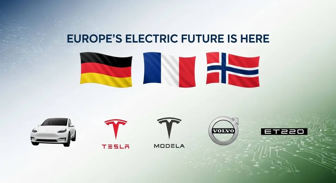 3 Charts That Explain the “New Normal” for EVs in Europe