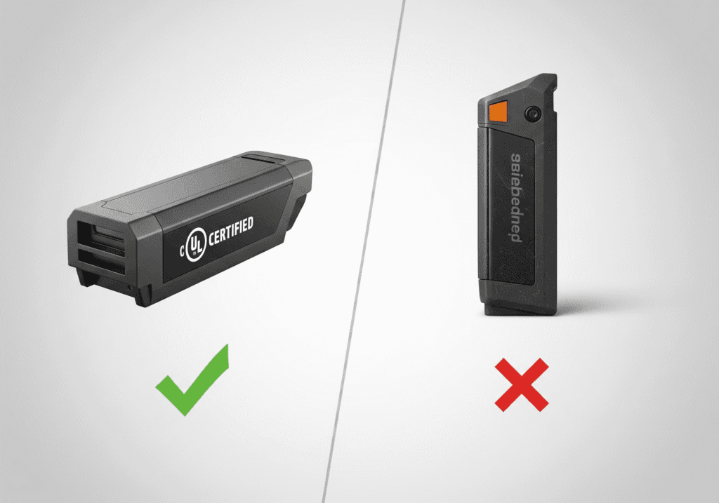 e-bike Battery Fire Risk