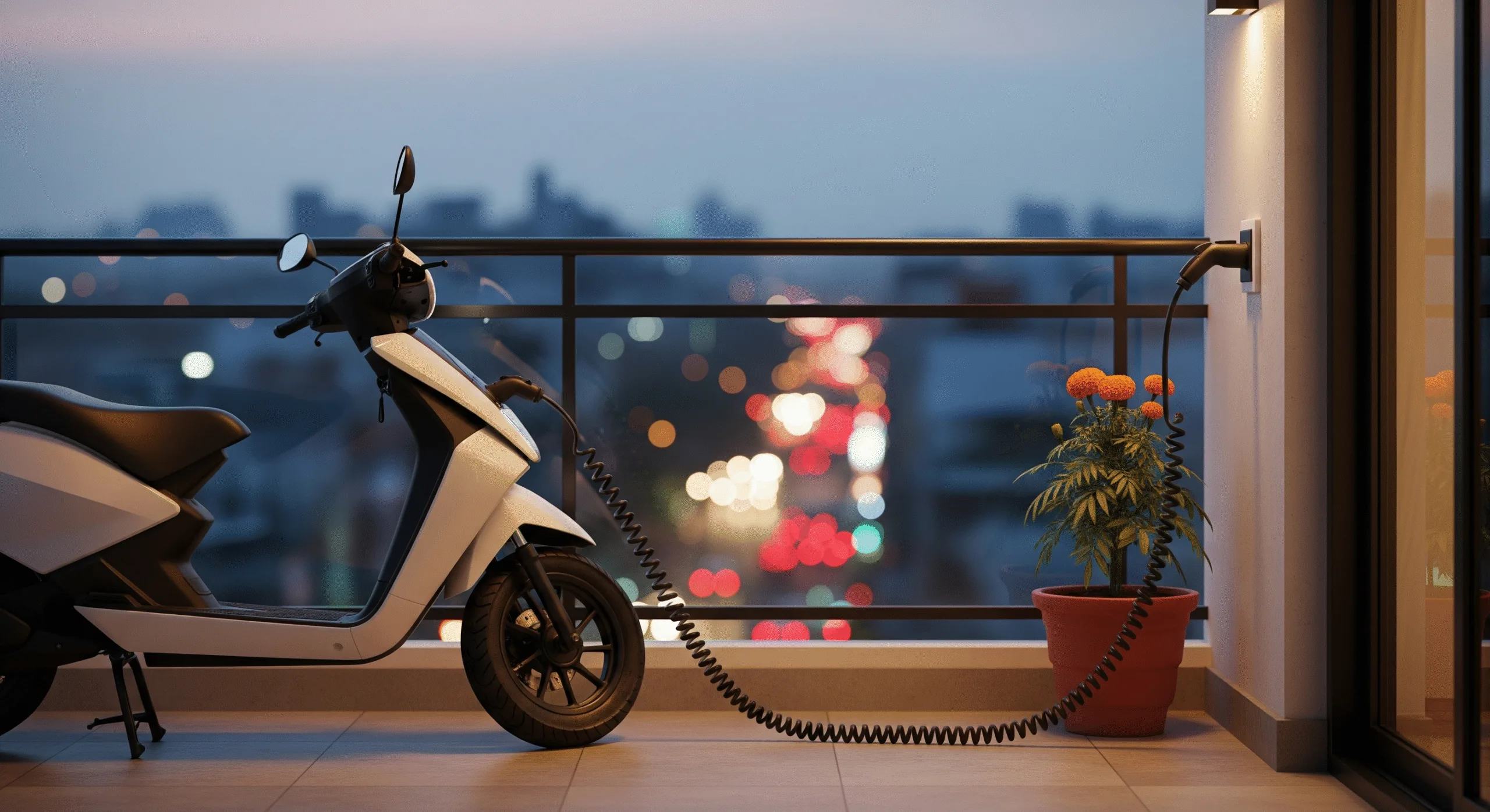 Charging Electric Scooters in India