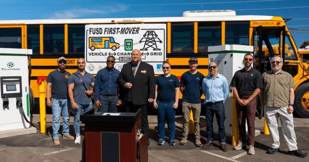 These School Buses Don’t Just Carry Kids. They Power the Electrical Grid.