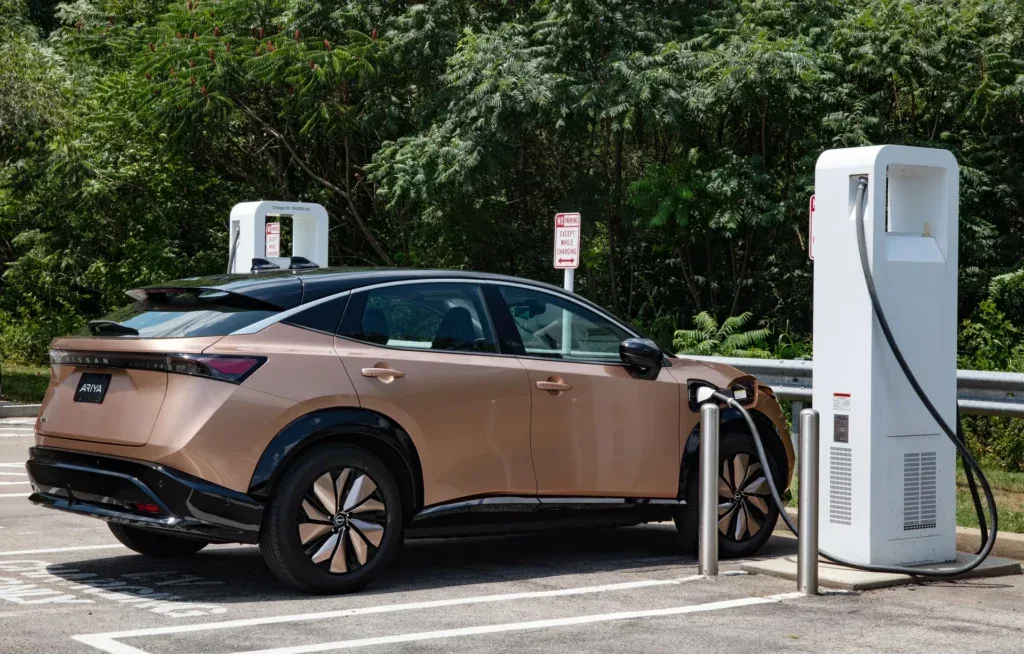 Nissan ARIYA EV charging and long-term ownership care at Jackie Cooper Nissan