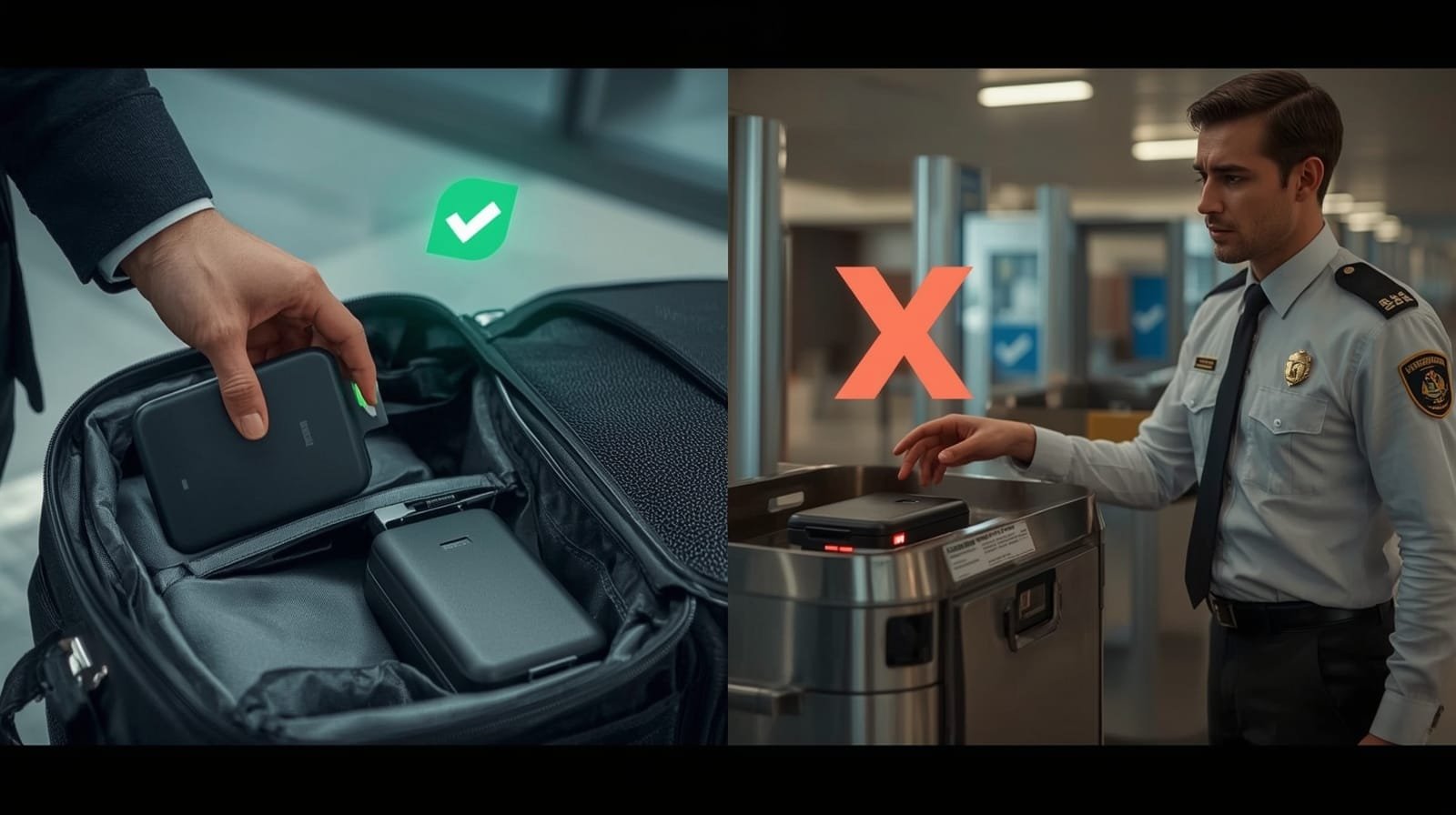 lithium ion flying rules