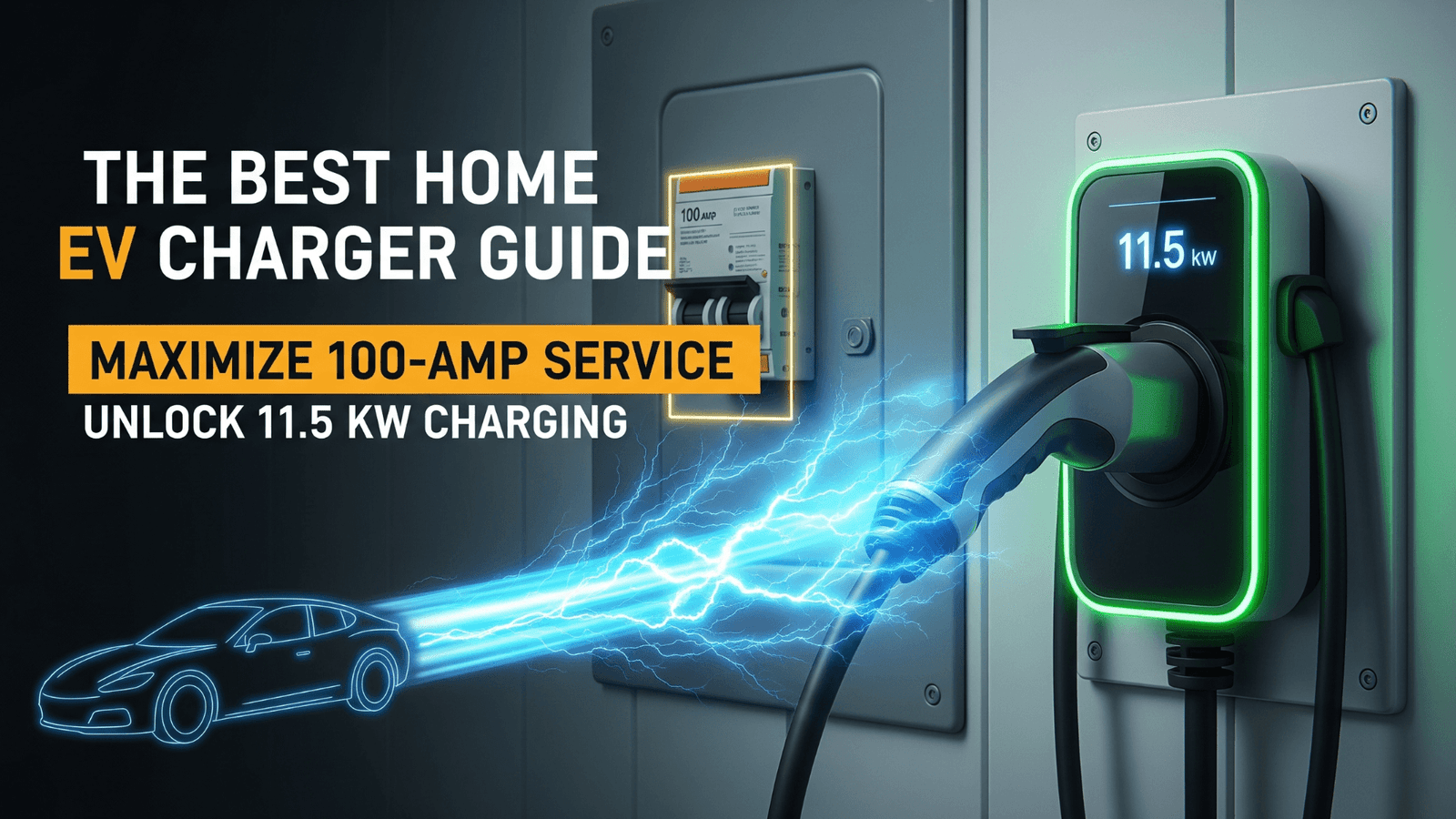 The Best Home EV Charger Guide: Maximize 100-Amp Service and Unlock 11.5 kW Charging