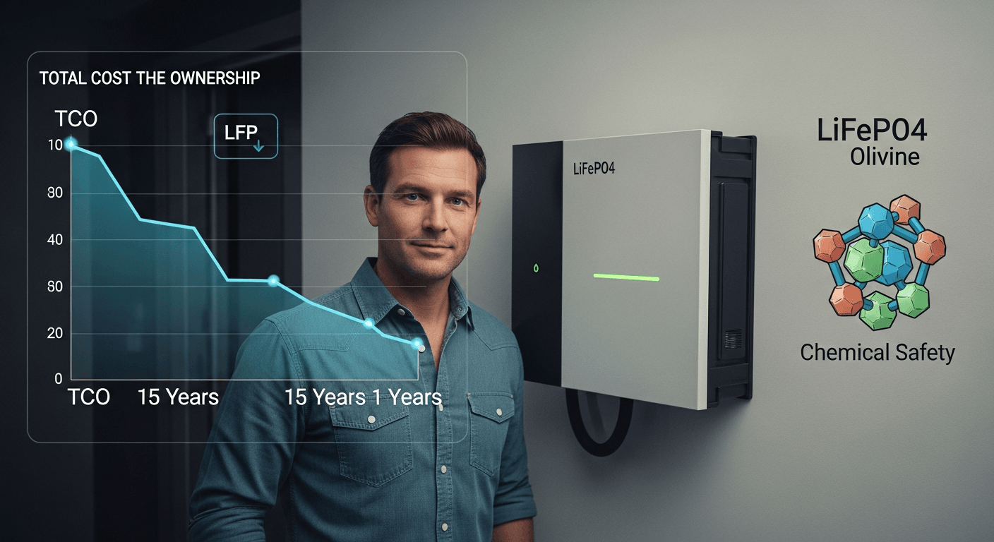 LiFePO4 Home Battery: The 20-Year ROI Guide to Safety, Cost, & V2H Reality